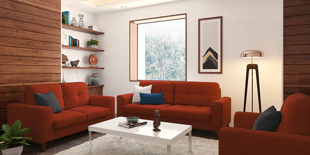 Verona Sofa (Lava Rust)